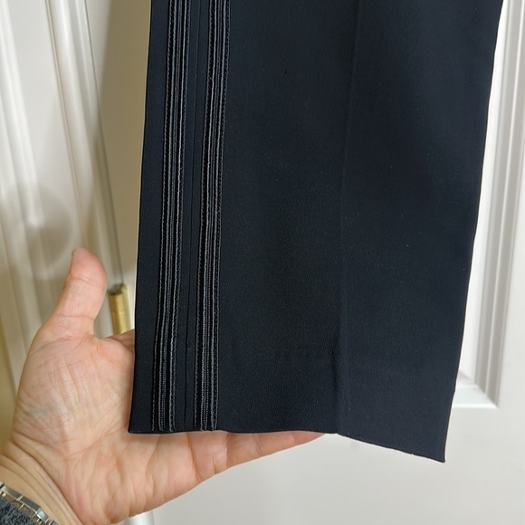 Rag & Bone Black Tuxedo Style Ankle Trouser Pants Sz4 - Picture 3 of 13